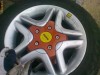 Jante aliaj MOMO Ferrari 4x100+cauciucuri vara noi