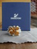 Inel trandafir perla 18K pietre  Swarovski