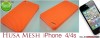 HUSA PORTOCALIE AIR MESH IPHONE 4 IPHONE 4S - TRANSPORT GRATUIT