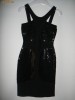 ROCHIE  HEVE  LEGER  BLACK CU PAIETE