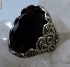 Inel vintage din metal auriu antichizat