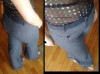 Pantaloni lungi MANGO, marimea 38, evazati