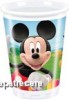10 pahare plastic MICKEY COLOURS