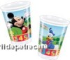 MICKEY NUMBERS - 10 pahare plastic
