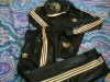 Vand Trening Adidas NOU cu Strasuri Pietricele , MODEL NOU ,de Dama Femeie Fata Negru Black  marime M,L si XL