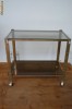 MASUTA MOBILA METAL CROMAT STIL BAUHAUS