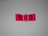 Catarama ovala din metal cu strasuri / pietre reale. Ideala pentru invitatii de nunta, botez, handmade, hobby