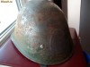 Casca romaneasca model olandez ww2 cu interior german  ( NR 654 )