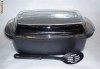 Oala (roaster) cu capac yena pentru cuptor cu ceramica neagra - Bohmann BH 6232CRM