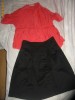 costum de dama still casuall office sport f elegant mas 38 cu fusta si camasa