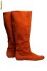 Cizme de vara HotStepper Tropical Sunrise Orange de dama din piele naturala HS760