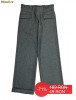 Pantaloni TinaR largi stofa K3265A Negru