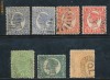 RFL anii 1890 Australia Queensland 7 timbre clasice Regina Victoria