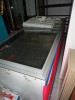 Vitrina/lada congelator, magazin alimentar/supermarket, 2,25m lungime, geamuri sticla