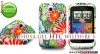 HUSA GEL - SILICON MODEL FLORI HTC WILDFIRE S - TRANSPORT GRATUIT