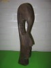 Sculptura abstracta in lemn masiv h = 35cm