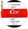 Gel CCN UV cu densitate medie, trifazic;3 in 1,adica gel de baza,gel de constructie si luciu .Autonivelant