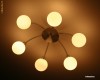 Lustra (corp iluminat, lampa) 6 brate, cu becuri G9