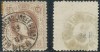 RFL 1867 Austria & Ungaria timbru rar frumos stampilat Franz Josef 50 kr Michel 120 euro