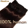 SET EXTENSII PAR CU CLIPSURI, 100% PAR NATURAL (full head)