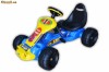 Kart cu pedale din plastic si metal pentru copii cod 6628A roben