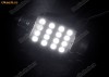 bec led C5W leduri 16 smd 1210, 44 mm - interior sau numar, led-uri, becuri led, lumini masina