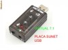 PLACA DE SUNET USB 7.1 VIRTUAL