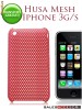 HUSA ROZ INCHIS AIR MESH PERFORATA IPHONE 3GS 3G - TRANSPORT GRATUIT