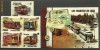CUBA 2004 - TRANSPORT FEROVIAR - SERIE TIMBRE+COLITA NESTAMPILAT
