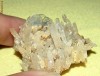 -VAND MINERALE-- CUART  SCEPTRU CRISTALIZARE INTERESANTA CU FRUNZA DE BARITA +DOLOMIT    - PIESA  GROZAVA  -= PESTE 30LEI TRANSPORT GRATIS