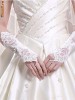 MANUSI MIREASA 3/4 DIN SATEN CU BRODERIE DIN DANTELA ,CRISTALE SI PERLUTE,DEOSEBITE,UNICE,NOI,UK!