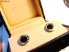 Bvlgari Jewelry 18k Gold Onyx Earrings Bvlgari Cercei Aur Bvlgari Originali
