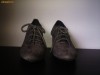 Botine gri office ZARA, marimea 39, piele intoarsa