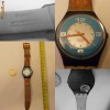 CEAS SWATCH  PLASTIC - CUREA PIELE BRODERIE -  SWISS MADE-original elvetian