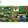 Tren Classic Express cu 23 de piese, lungimea traseului 580 cm, cu lumini, sunete si fum.