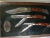 REMINGTON  SET DE 3 BRICEGE  IN CUTIE DE LEMN    NOU