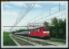 GUINEA 1998 - TRANSPORT FEROVIAR - S1 - COLITA NESTAMPILATA - MNH - COTA : 8 E