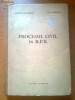 PROCESUL CIVIL IN R.P.R. - ARTHUR HILSENRAD, ILIE STOENESCU