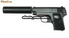 PISTOL AIRSOFT 6MM FULL METALIC COPIE SIG SAUER +BILE INCLUSE. DESIGN SI CALITATE GARANTATA! PROMO!