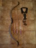 Arc Scit + 1 sageata + Manusa Y + Manusa 3 degete + Aparatoare antebrat