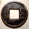 F.509 CHINA MEDIEVALA DINASTIA HAN CASH 26mm