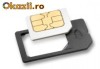 Adaptoare micro sim iphone 4,4s noi sigilate originale din plastic!!PRET:10ron