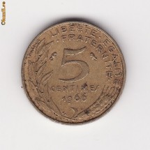 5 Centimes 1966 Franta