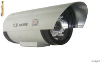 Camera supraveghere video color pe fir, infrarosu incorporat