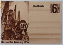 Carte postala nazista de propaganda ,1934 foto