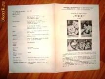 Pliant prezentare PISICI 1965 Romfilatelia foto