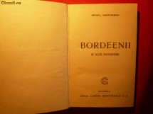 MIHAIL SADOVEANU -'' BORDEENII si alte povestiri ''