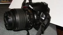 Nikon D3000 kit 18-55VR nou foto