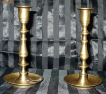 Set sfesnice masive INDIA Solid Brass ENESCO 69ron per set foto