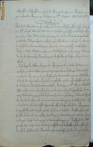 Document din Bucovina  austriaca ,  1882 foto